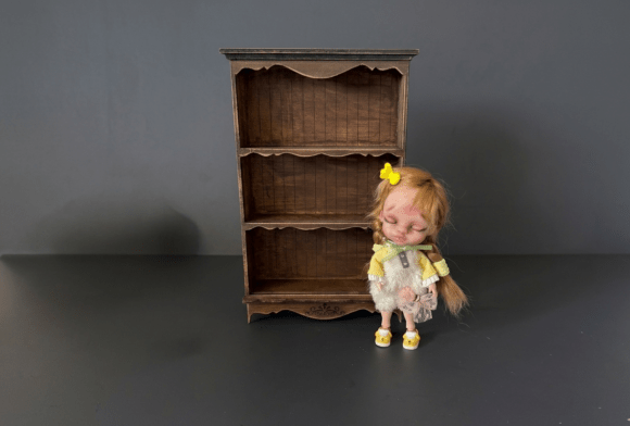 Download Miniature Shelf SVG Laser Cut File Dollh - Elf Collection
