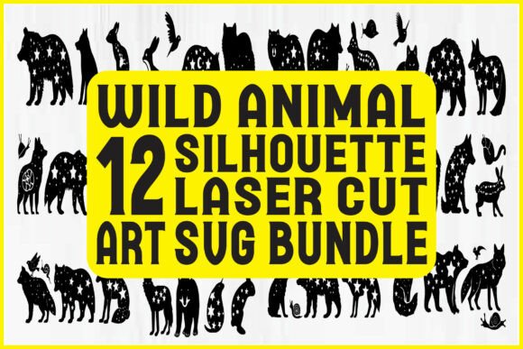 Download Wild Animal Silhouette SVG Bundle - Silhouette svg Collection