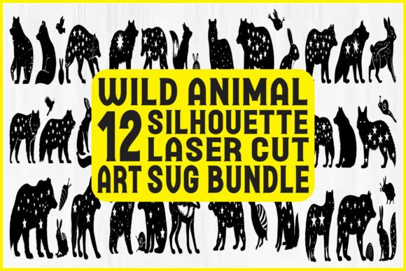 Download Wild Animal Silhouette SVG Bundle - Silhouette svg Collection
