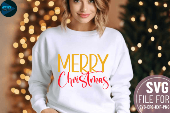 Download Merry Christmas SVG Design - Merry christmas Collection