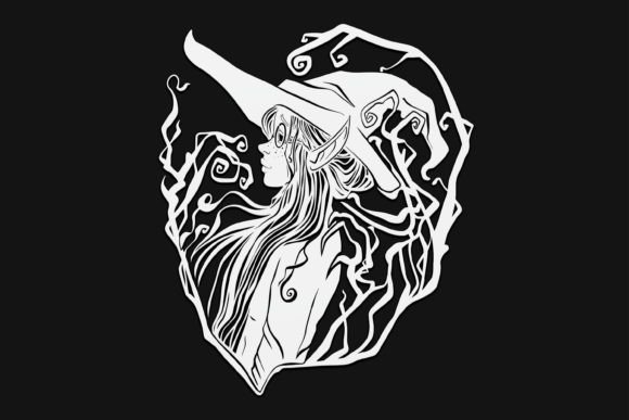 Download Elf Witch | Drawing #27 - Premium Resources