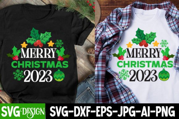 Download Merry Christmas 2023 SVG Design - Merry christmas Collection